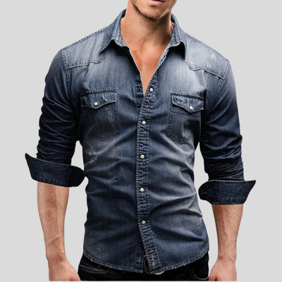 Lex™ - Moderne Denim-Hemd