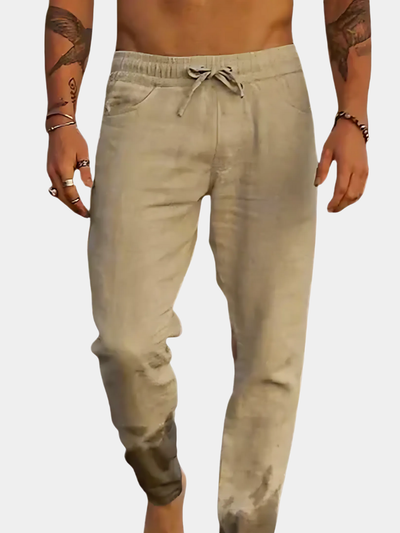 Leinen Strandhose