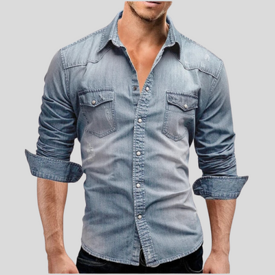 Lex™ - Moderne Denim-Hemd