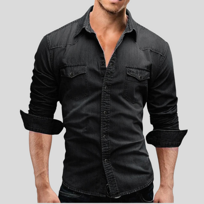 Lex™ - Moderne Denim-Hemd