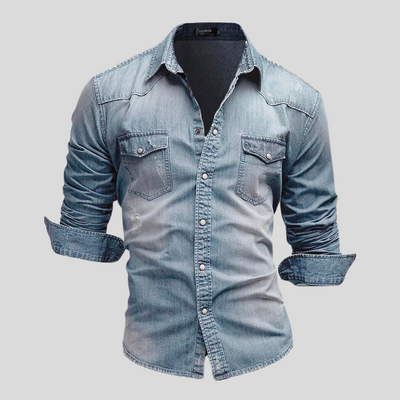 Lex™ - Moderne Denim-Hemd