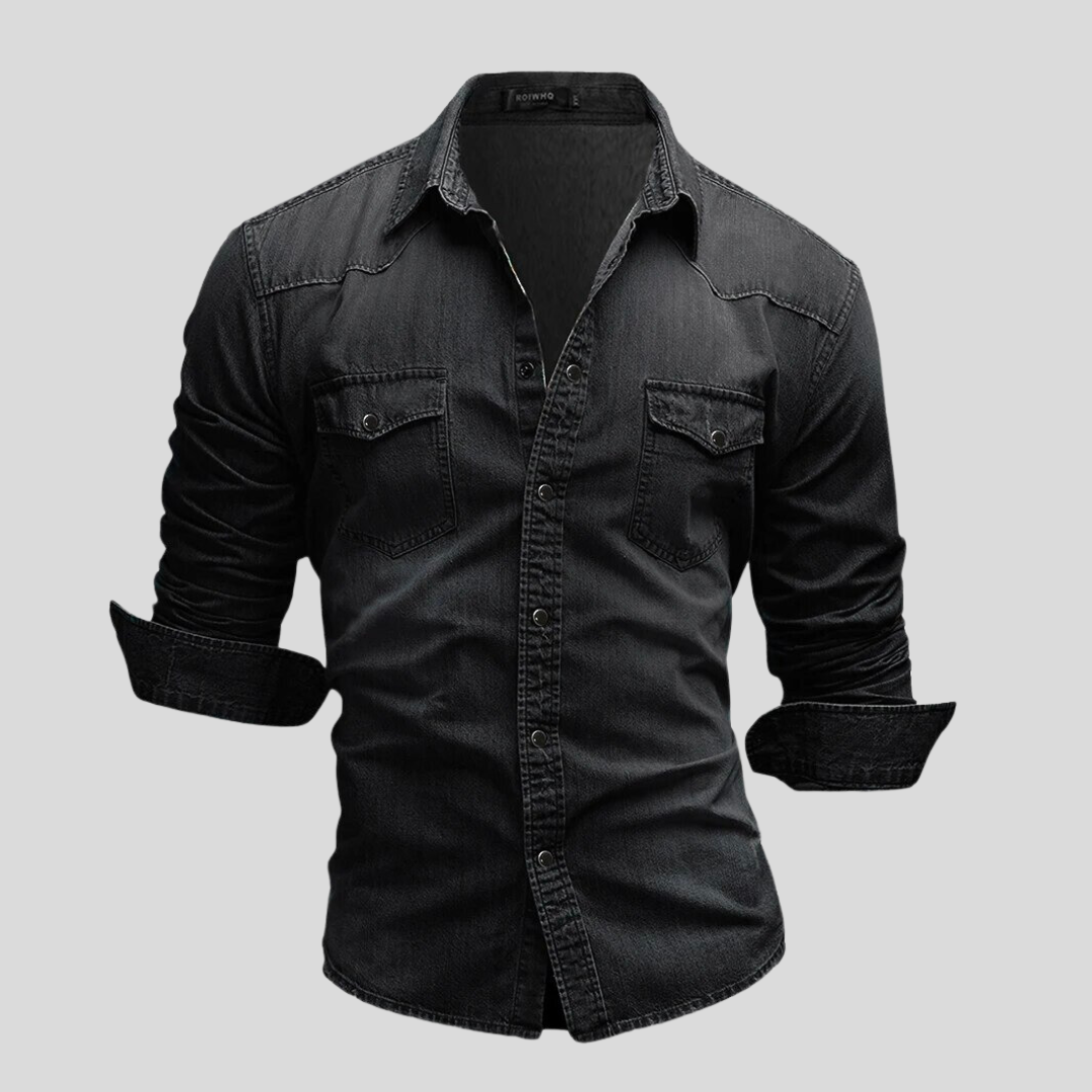 Lex™ - Moderne Denim-Hemd