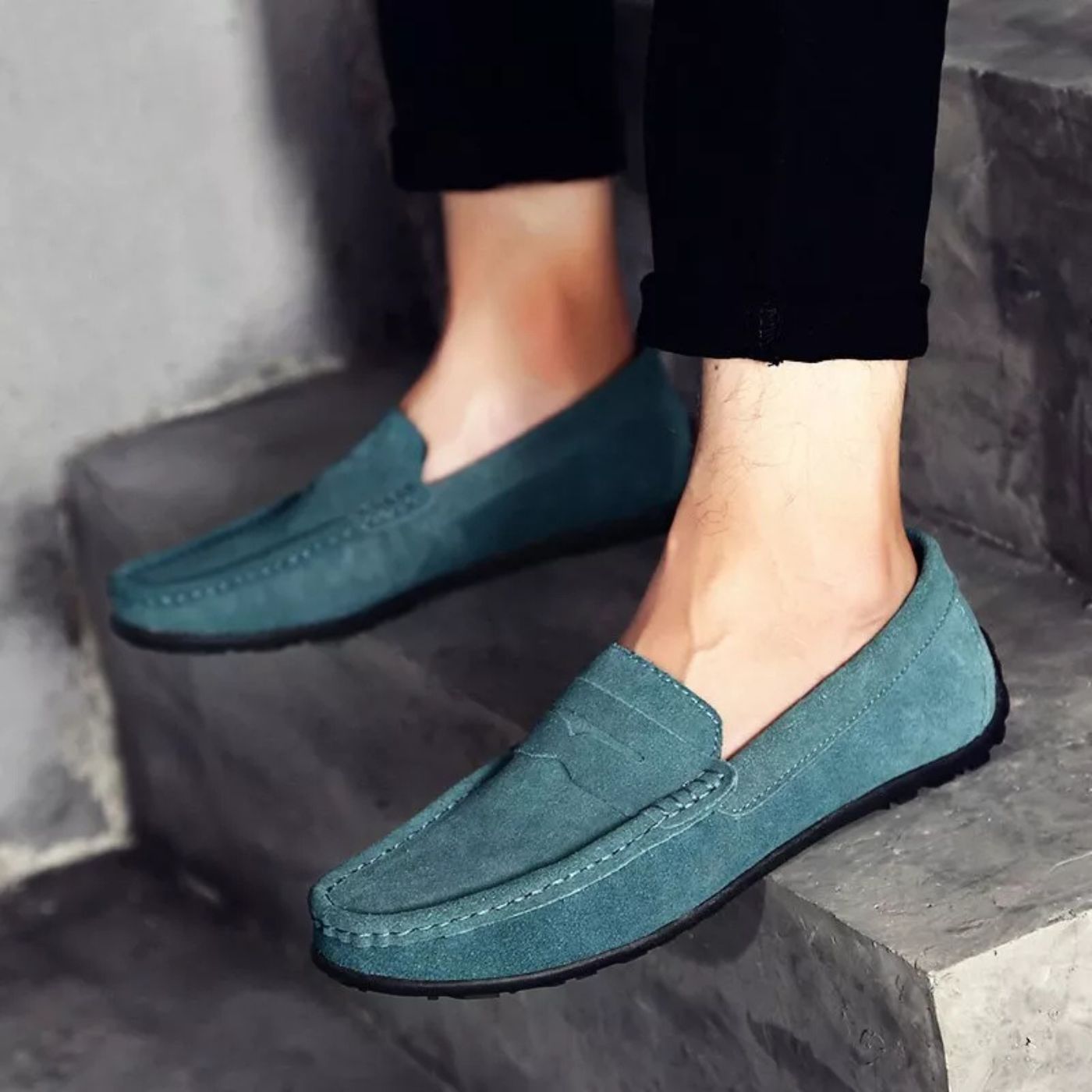 Harold - Weiche Wildleder Slipper