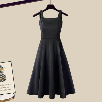 Enrica -  Elegant Strickkleid Set