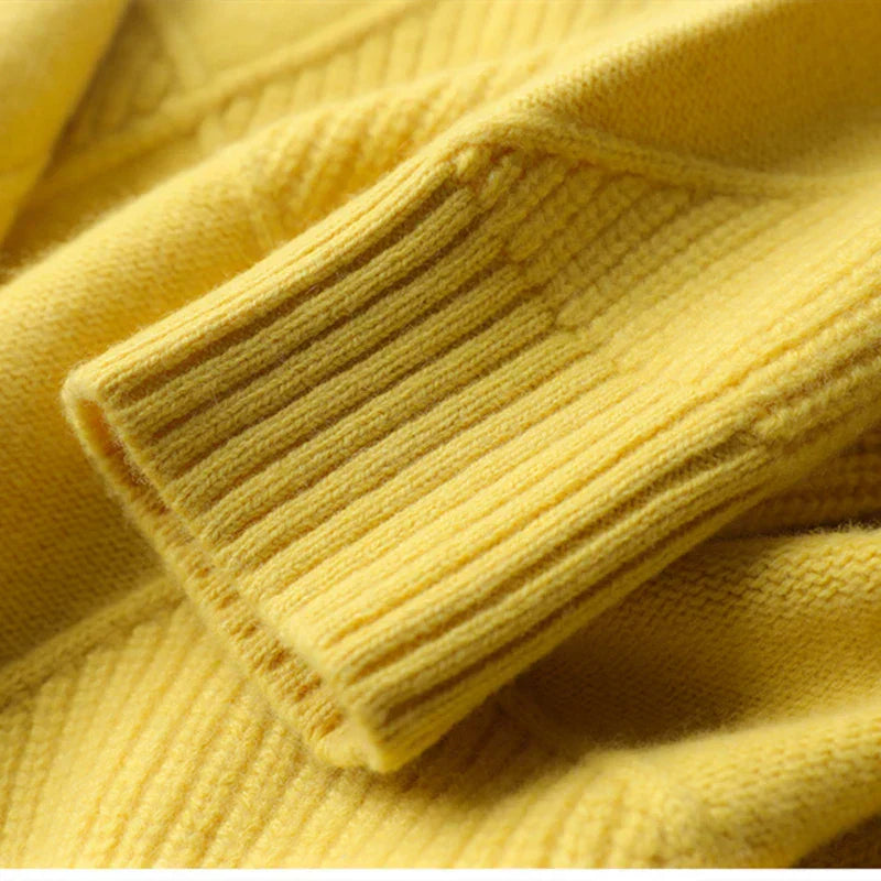 Valeria - Eleganter Pullover mit Rauten