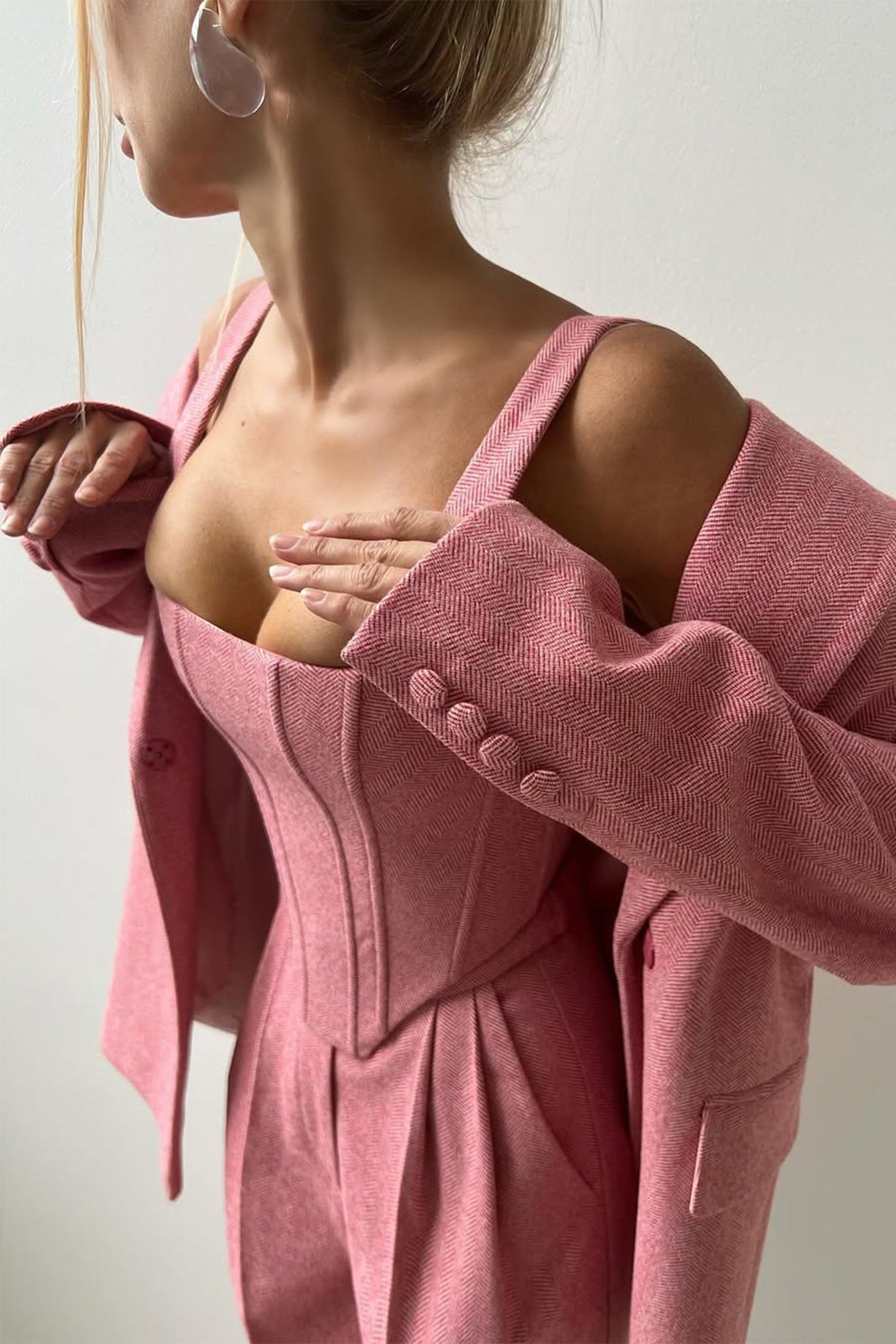 Harper™ – Drei-Teile-Set mit Doppelreiher-Blazer