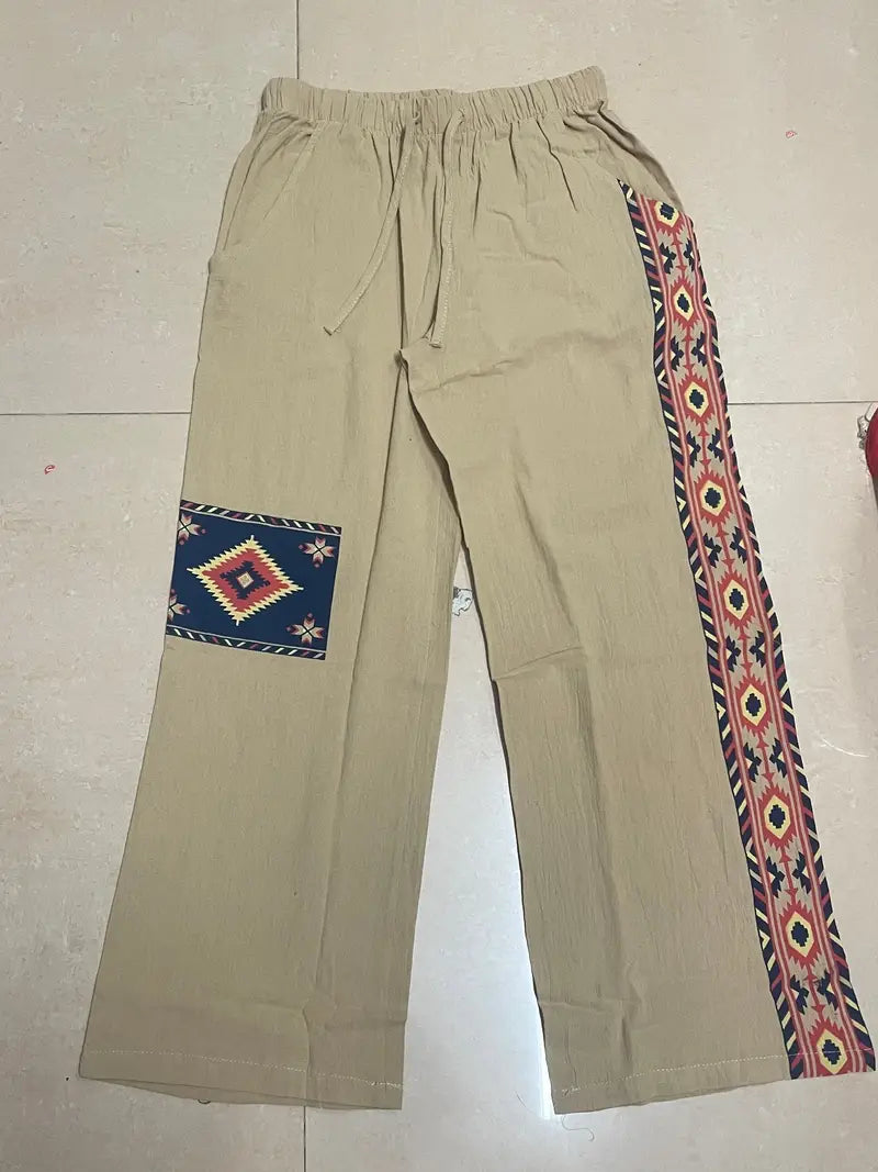 Rose-Berlin | Ethnische Hose mit Taschen