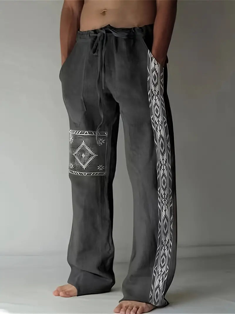 Rose-Berlin | Ethnische Hose mit Taschen