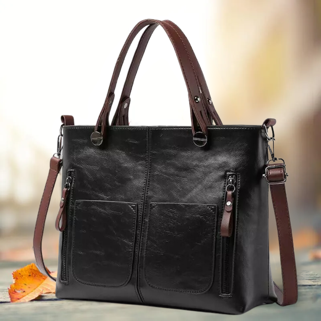 Alicia - Leder-Schultertasche